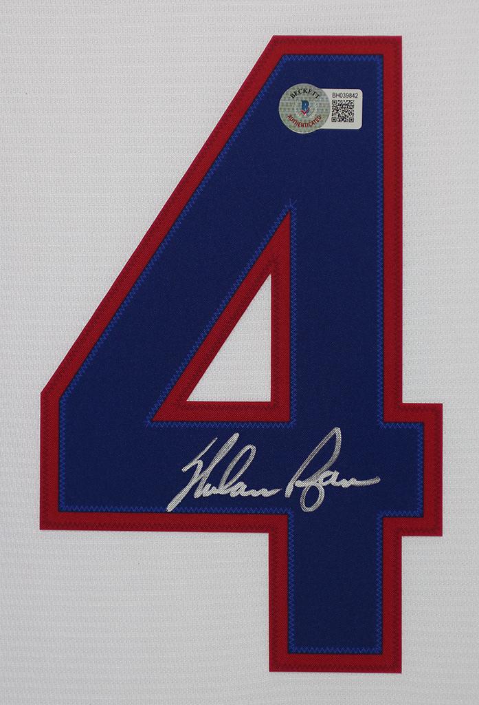 Nolan Ryan Signed Rangers Custom Framed Nike Authentic Jersey Display (Beckett) at PristineAuction.com Nolan Ryan Signed Rangers Custom Framed Nike Authentic Jersey Display (Beckett) at PristineAuction.com