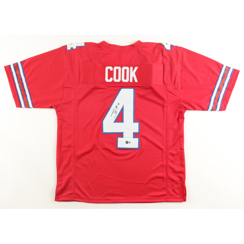James Cook Signed Jersey (Beckett) at PristineAuction.com
