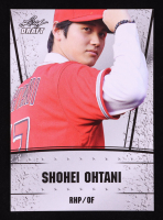 Shohei Ohtani 2018 Leaf Ohtani Draft Silver #DS01 RC at PristineAuction.com