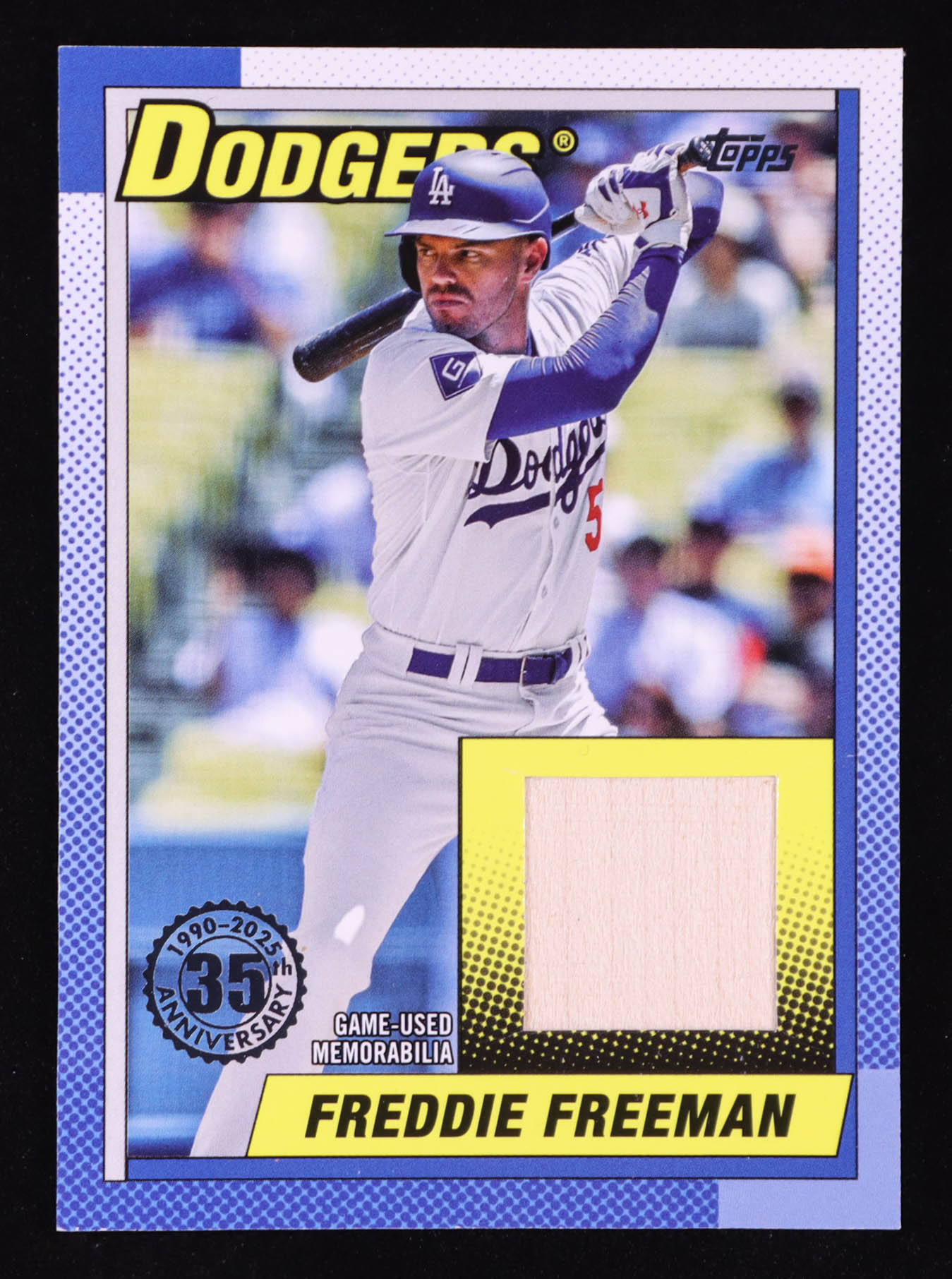 Freddie Freeman 2025 Topps '90 Topps Relics #T90RFF at PristineAuction.com Freddie Freeman 2025 Topps '90 Topps Relics #T90RFF at PristineAuction.com