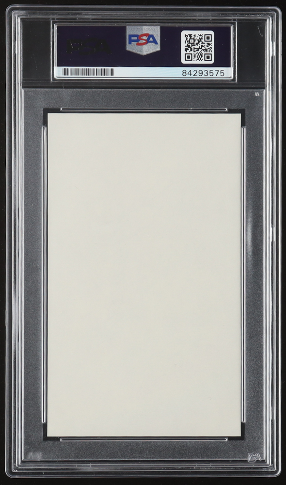 Joe Namath Signed 3x5 Cut (PSA) at PristineAuction.com Joe Namath Signed 3x5 Cut (PSA) at PristineAuction.com