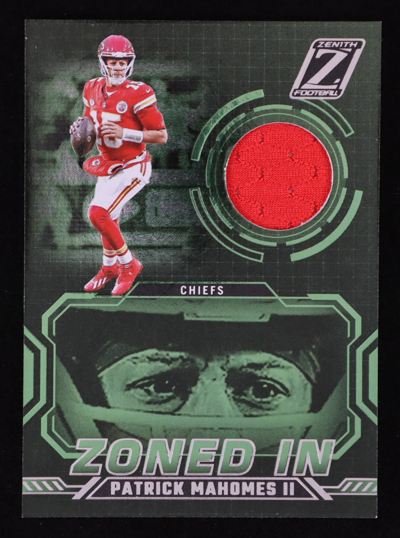 Patrick Mahomes II 2024 Zenith Zoned In Jerseys #8 at PristineAuction.com Patrick Mahomes II 2024 Zenith Zoned In Jerseys #8 at PristineAuction.com