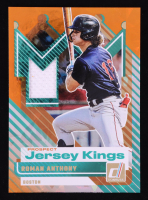 Roman Anthony 2025 Donruss Prospect Jersey Kings Orange Ice #9 RC at PristineAuction.com