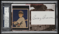 Brooks Robinson Signed 2015 Historic Autographs Originals Cut With 1949 Bowman Card #1/15 (PSA 8) at PristineAuction.com