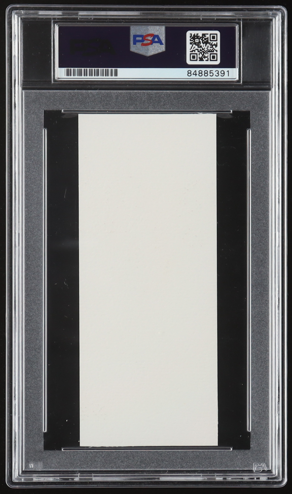 Theodore R. Milton Signed Cut with Portrait (PSA) at PristineAuction.com Theodore R. Milton Signed Cut with Portrait (PSA) at PristineAuction.com