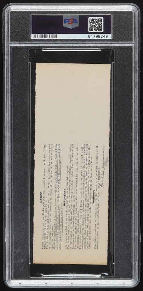 Nolan Ryan Signed 1969 World Series Game 4 Ticket Inscribed "The Ryan Express" (PSA 7) at PristineAuction.com Nolan Ryan Signed 1969 World Series Game 4 Ticket Inscribed "The Ryan Express" (PSA 7) at PristineAuction.com