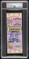 Nolan Ryan Signed 1969 World Series Game 4 Ticket Inscribed "The Ryan Express" (PSA 7) at PristineAuction.com