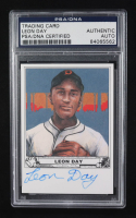 Leon Day Signed Trading Card (PSA) at PristineAuction.com