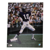 Fran Tarkenton Signed Vikings 16x20 Photo Inscribed "HOF 86" (Fanatics) at PristineAuction.com