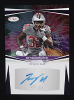 TreVeyon Henderson 2025 Sage Autographs #ATH RC at PristineAuction.com