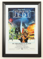 1983 "Star Wars: Return of the Jedi" Belgian Custom Framed Print at PristineAuction.com