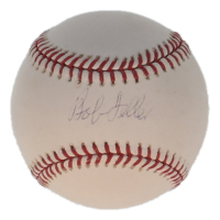 Bob Feller Signed OML Baseball (Steiner & MLB) at PristineAuction.com