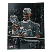 Jalen Hurts Signed Eagles 16x20 Photo (Fanatics) at PristineAuction.com