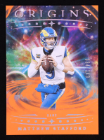 Matthew Stafford 2025 Panini Origins Orange #77 #034/149 at PristineAuction.com