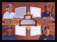 Robin Yount / Prince Fielder / Rickie Weeks / J.J. Hardy 2008 Upper Deck Ballpark Collection #204 at PristineAuction.com