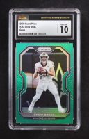 Drew Brees 2020 Panini Prizm Green #243 (CSG 10) at PristineAuction.com