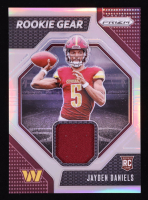 Jayden Daniels 2024 Panini Prizm Rookie Gear #2 RC at PristineAuction.com