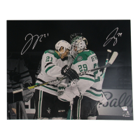 Jake Oettinger & Jason Robertson Signed Stars 16x20 Photo (Fanatics) at PristineAuction.com
