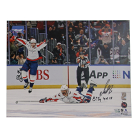 Alexander Ovechkin Signed Capitals 16x20 Photo Inscribed "895g 4.6.25" (Fanatics) at PristineAuction.com
