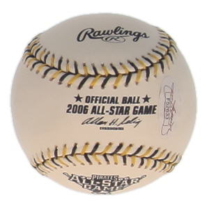 Lance Berkman Signed OML 2006 All-Star Game Logo Baseball (JSA) at PristineAuction.com Lance Berkman Signed OML 2006 All-Star Game Logo Baseball (JSA) at PristineAuction.com
