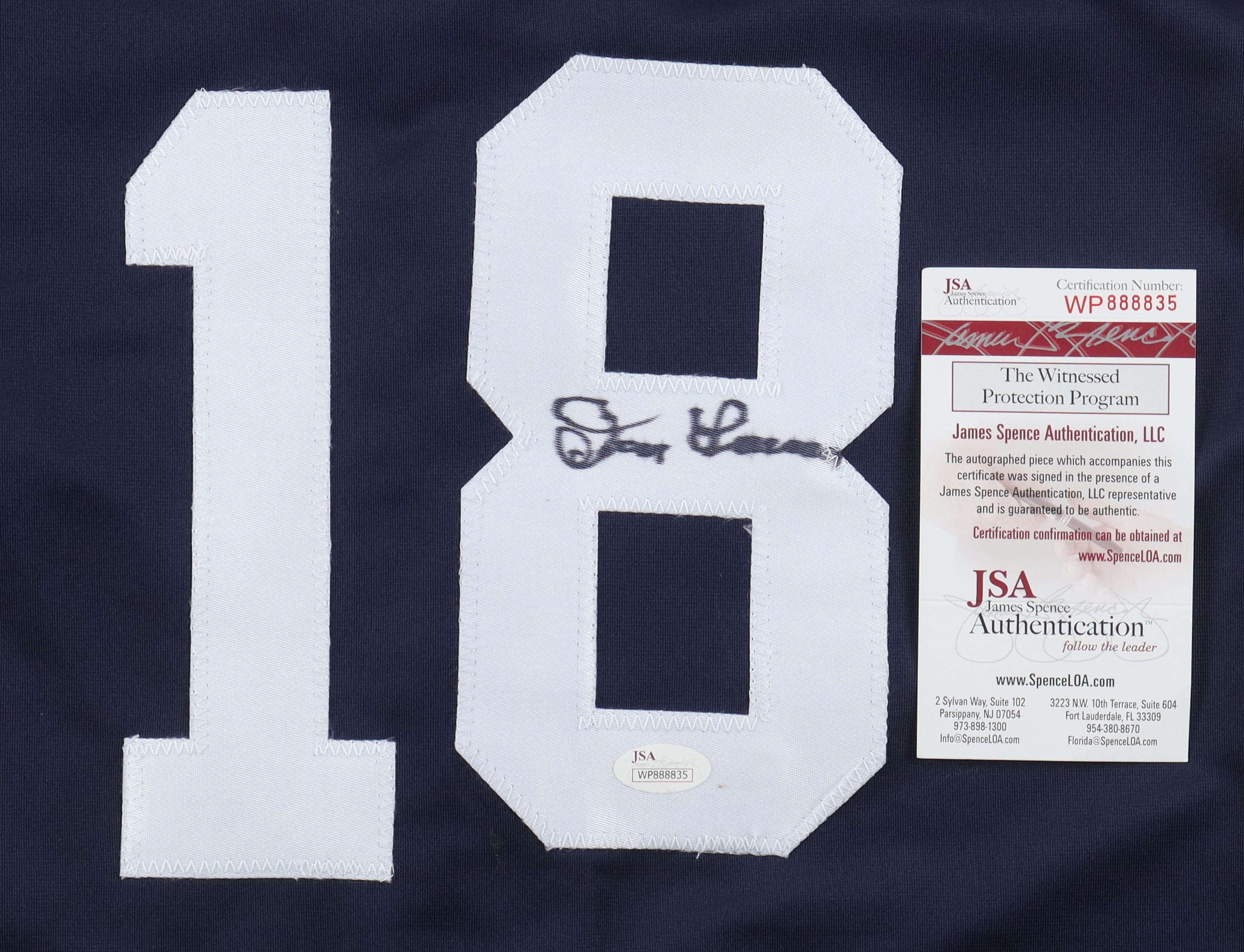 Don Larsen Signed Career Highlight Stat Jersey (JSA) at PristineAuction.com Don Larsen Signed Career Highlight Stat Jersey (JSA) at PristineAuction.com