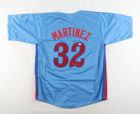 Dennis Martinez Signed Jersey Inscribed "PG 7/28/91" (JSA) at PristineAuction.com