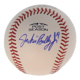 Jackie Bradley Jr. Signed 2018 Post Season Baseball (JSA) at PristineAuction.com Jackie Bradley Jr. Signed 2018 Post Season Baseball (JSA) at PristineAuction.com