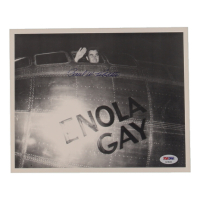 Paul Tibbets Signed "Enola Gay" 8x10 Photo WWII Atomic Bomb Mission Pilot (PSA) at PristineAuction.com