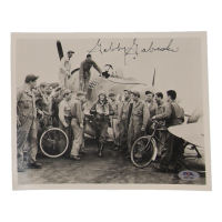 Francis "Gabby" Gabreski Signed 8x10 Photo WWII 56th FG Ace 34.5 Victories (PSA) at PristineAuction.com