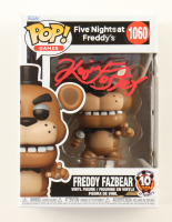 Kevin Foster Signed "Five Nights at Freddy's" #1060 Freddy Fazbear Funko Pop! Vinyl Figure (JSA) at PristineAuction.com