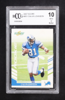 Calvin Johnson 2007 Score #351 RC (BCCG 10) at PristineAuction.com