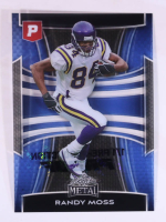 Randy Moss Leaf Metal Pristine Collection Pre-Production Proof #1/1 at PristineAuction.com