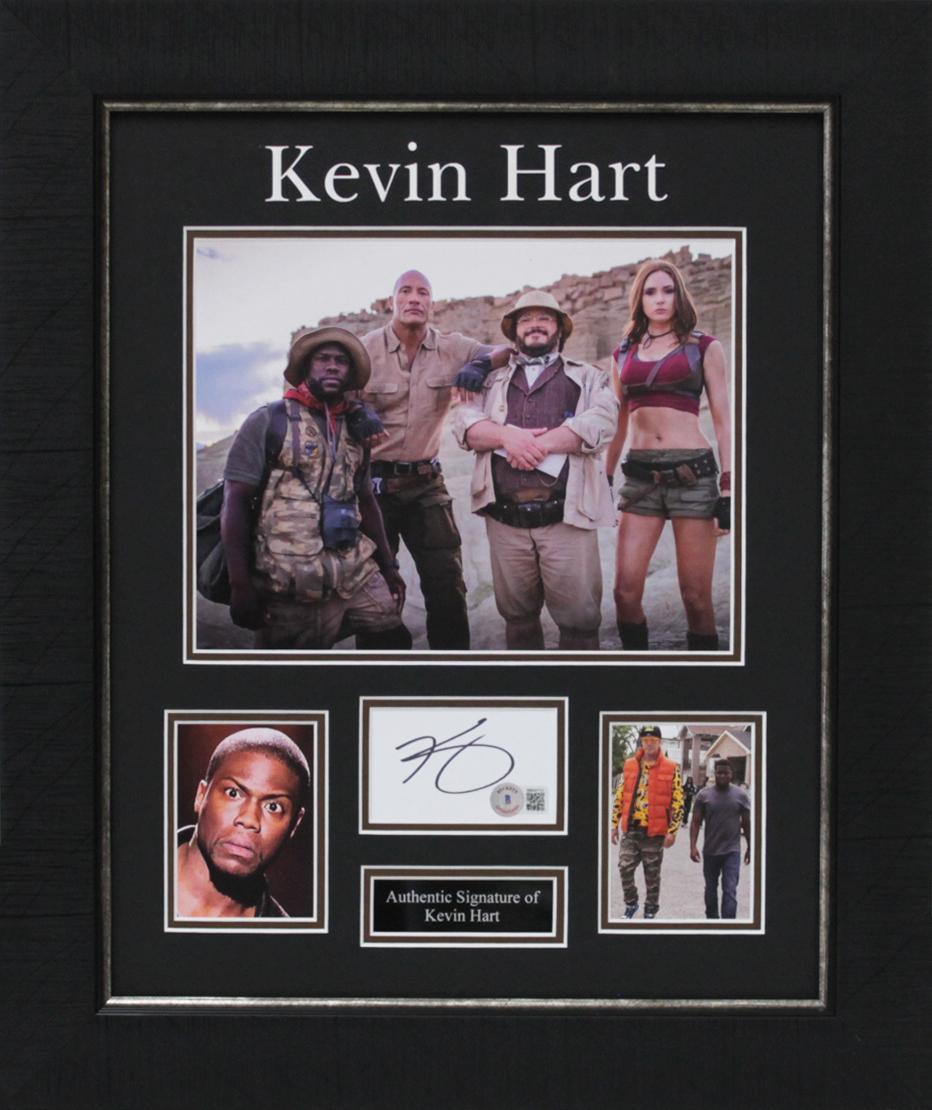 Kevin Hart Signed Custom Framed Cut Display (Beckett) at PristineAuction.com Kevin Hart Signed Custom Framed Cut Display (Beckett) at PristineAuction.com