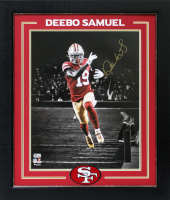Deebo Samuel Signed 49ers Custom Framed Photo Display (Beckett) at PristineAuction.com