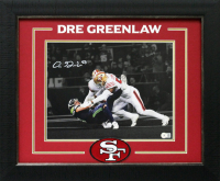 Dre Greenlaw Signed 49ers Custom Framed Photo Display (Beckett) at PristineAuction.com
