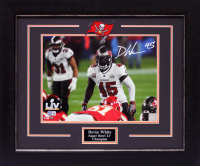 Devin White signed Buccaneers Custom Framed Photo Display (Beckett) at PristineAuction.com