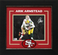 Arik Armstead Signed 49ers Custom Framed Photo Display (Beckett) at PristineAuction.com