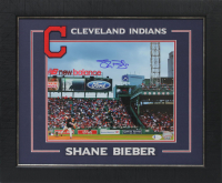 Shane Bieber Signed Guardians Custom Framed Photo Display (Beckett) at PristineAuction.com