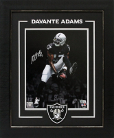Davante Adams Signed Raiders Custom Framed Photo Display (Beckett) at PristineAuction.com