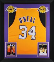 Shaquille O'Neal Signed Custom Framed Jersey Display (Beckett) at PristineAuction.com