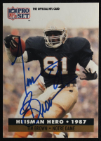 Tim Brown Signed 1991 Pro Set #40 UER (JSA) at PristineAuction.com