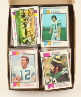 1973 Topps Football Cello Fun Pack Vending Box with (20) Packs at PristineAuction.com