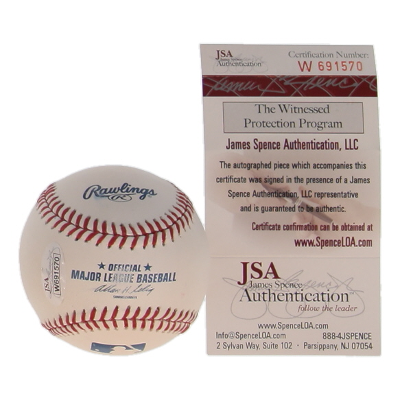 Bobby Shantz Signed OML Baseball with Extended Inscription (JSA) at PristineAuction.com Bobby Shantz Signed OML Baseball with Extended Inscription (JSA) at PristineAuction.com