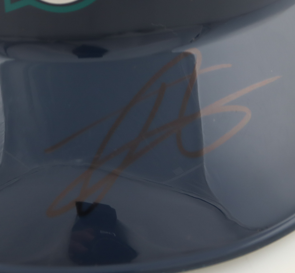 Julio Rodriguez Signed Mariners Full-Size Batting Helmet (PSA) at PristineAuction.com Julio Rodriguez Signed Mariners Full-Size Batting Helmet (PSA) at PristineAuction.com