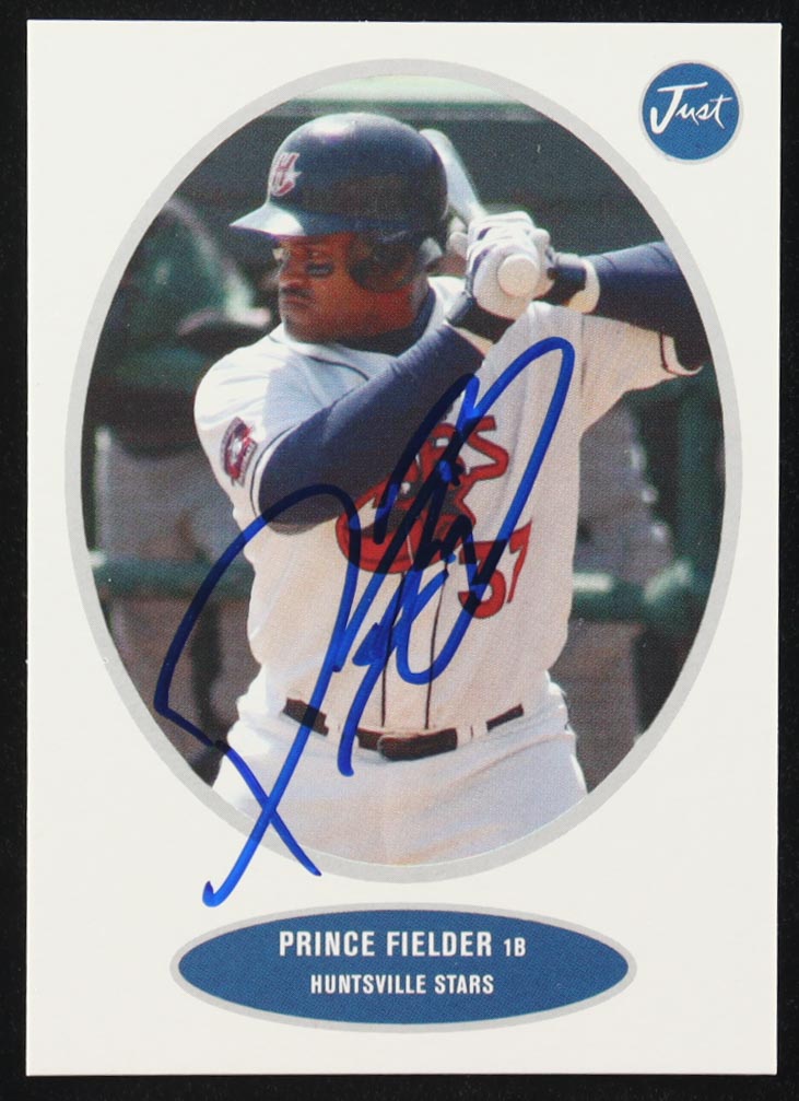Prince Fielder Signed 2004 Just Prospects 05 Preview #2 RC (JSA) at PristineAuction.com Prince Fielder Signed 2004 Just Prospects 05 Preview #2 RC (JSA) at PristineAuction.com