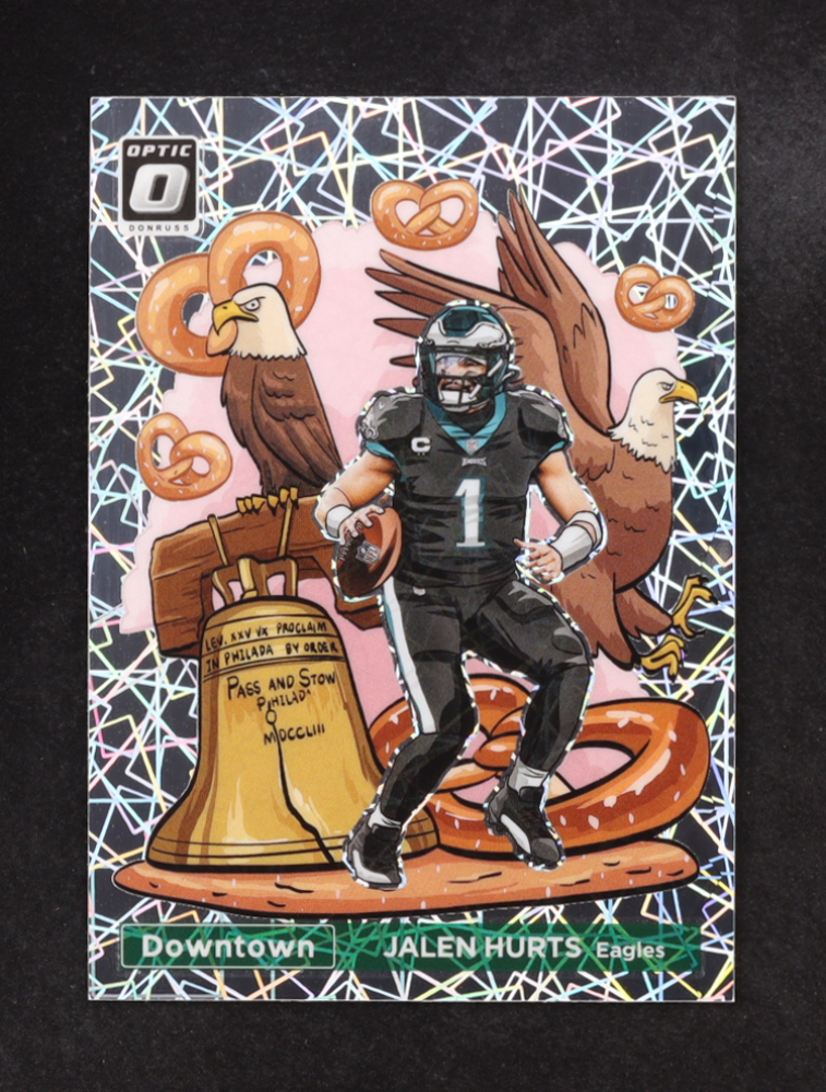Jalen Hurts 2023 Donruss Optic Downtown #D5