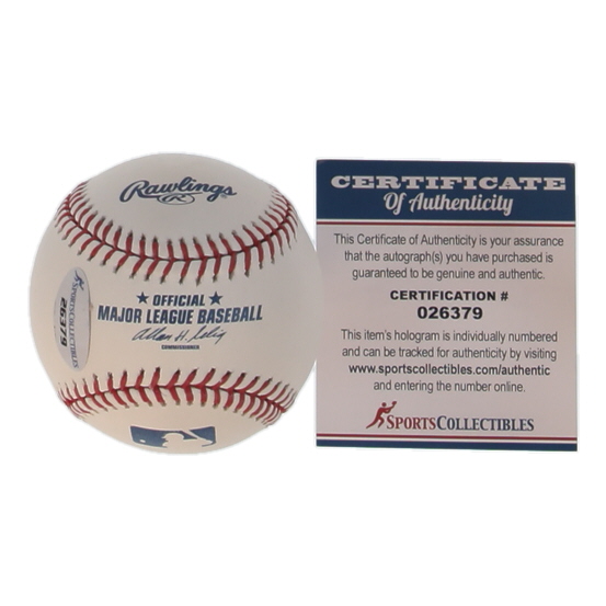 Jerry Grote Signed OML Baseball Inscribed "1969 World Series Champs" (Sports Collectibles) at PristineAuction.com Jerry Grote Signed OML Baseball Inscribed "1969 World Series Champs" (Sports Collectibles) at PristineAuction.com