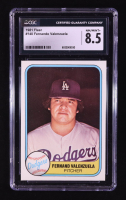 Fernando Valenzuela 1981 Fleer #140 RC (CGC 8.5) at PristineAuction.com