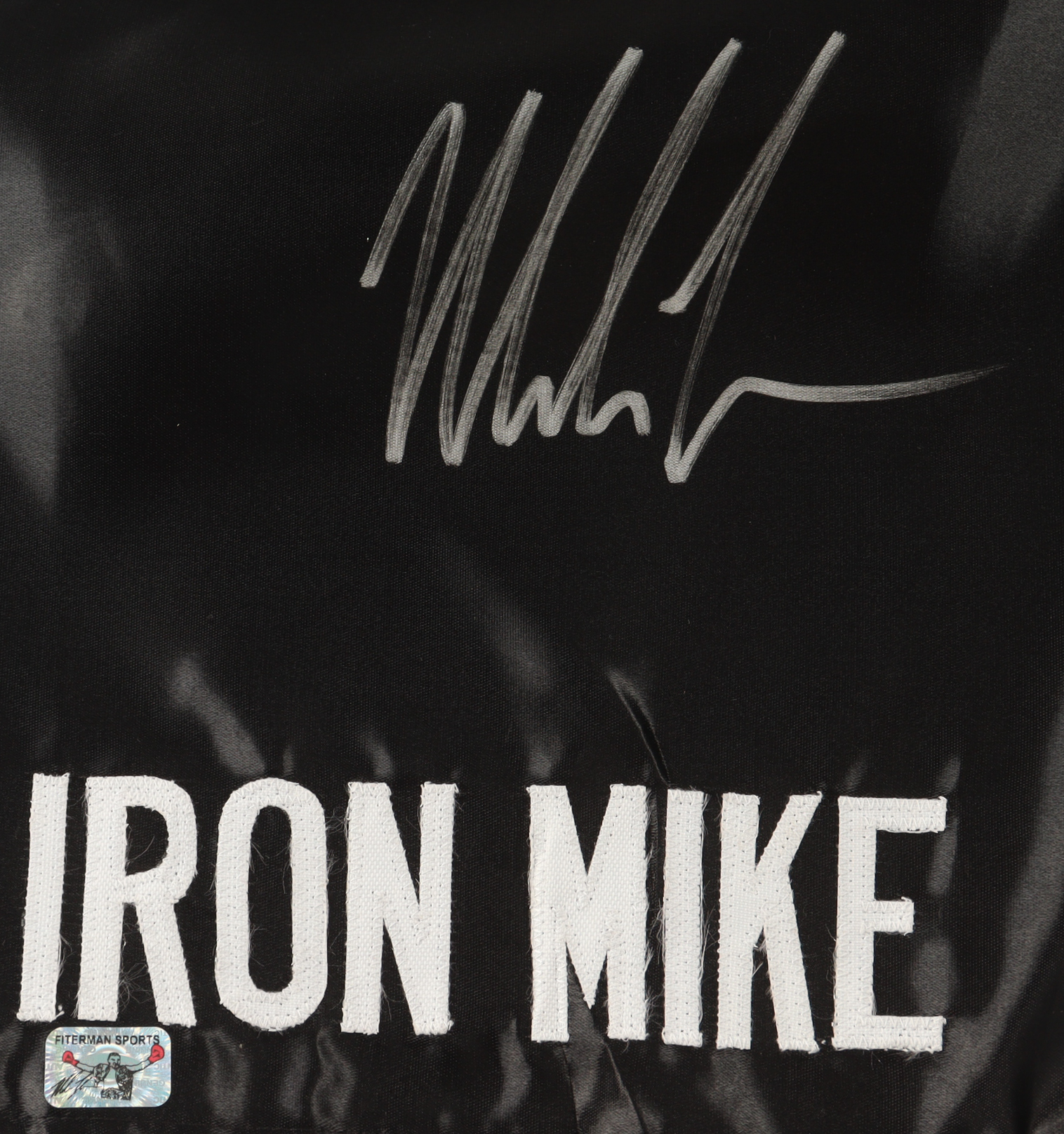 Mike Tyson Signed Boxing Trunks (Tyson) at PristineAuction.com Mike Tyson Signed Boxing Trunks (Tyson) at PristineAuction.com