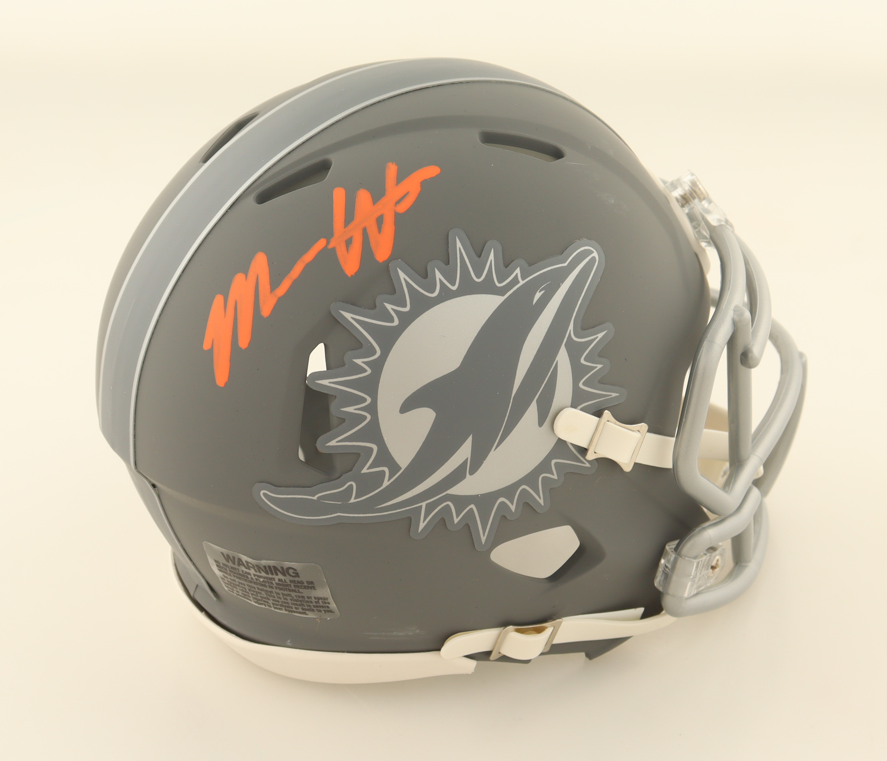 Malik Washington Signed Dolphins Slate Alternate Speed Mini Helmet (JSA) at PristineAuction.com Malik Washington Signed Dolphins Slate Alternate Speed Mini Helmet (JSA) at PristineAuction.com
